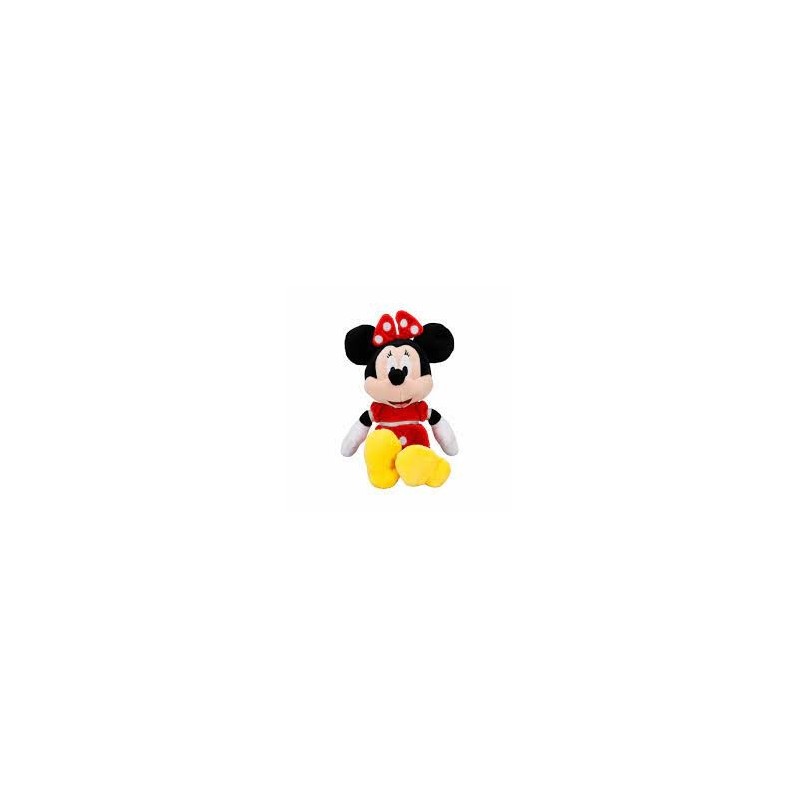 SUN-LFN-PELUŞ MINNIE KIRMIZI ELBİSELİ 30CM.(MMCH)