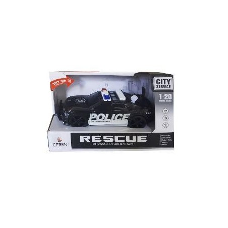 SESLİ VE PİLLİ POLİS ARABASI 1:20