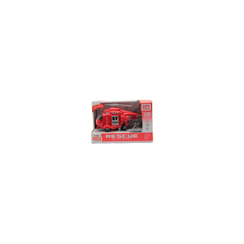 SESLİ VE PİLLİ KURTARMA HELİKOPTER 1:20 | Belinda Toys