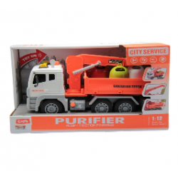 SESLİ VE PİLLİ VİNÇLİ ÇÖP TAŞIYICI