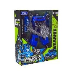 POLİS ARABASINA DÖNÜŞEBİLEN ROBOT