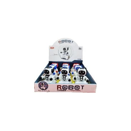 SÜRTMELİ MİNİ STANTLI ROBOT 3 ASS