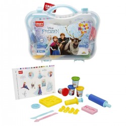 SUN-SABC-CRF-OYUN HAMUR SET FROZEN PLSTK.ÇNT.4X50GR.20PRÇ.(FRZN)