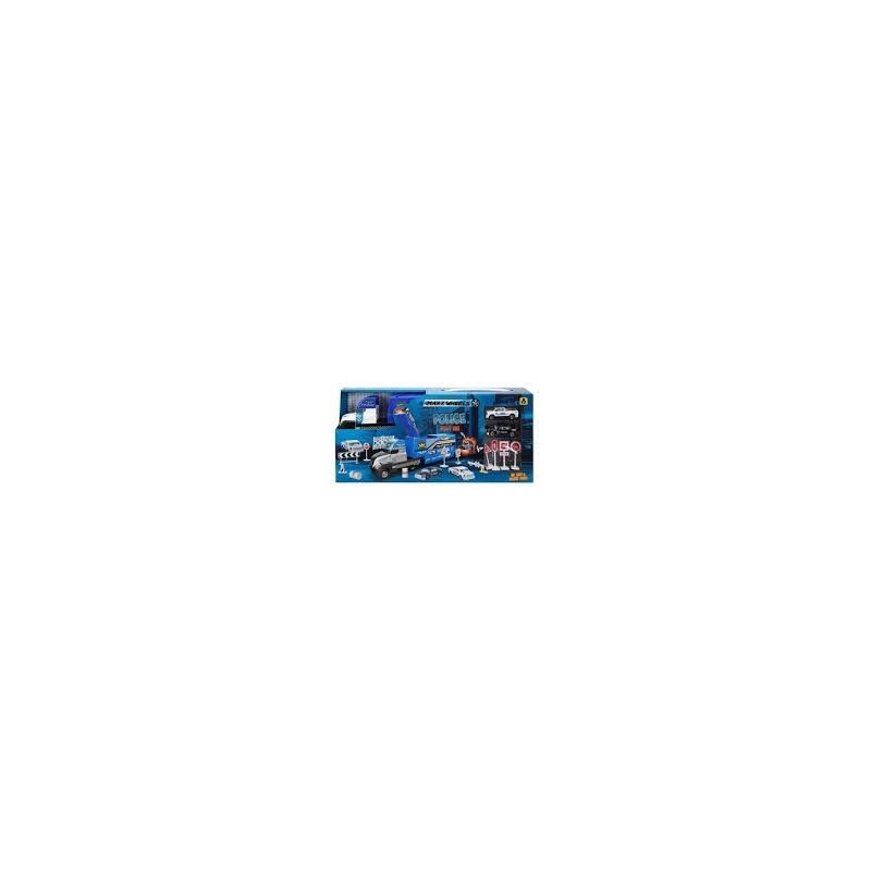 SUN-YFN-MXX-DC.TRANSPORTER POLİS 2 ARAÇLI 10P | Belinda Toys