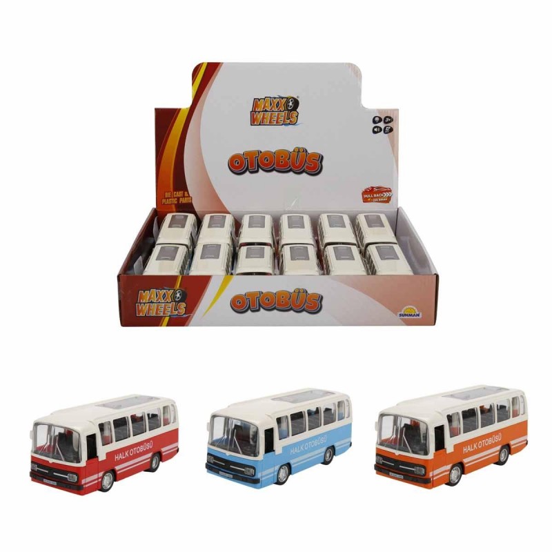 SUN-WKY-MXX-DC.AÇIK HALK OTOBÜSÜ 15CM.SES/IŞI | Belinda Toys