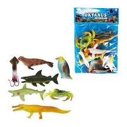 SUN-RST-CRZ-FİGÜR OKYANUS HAYVANLARI KÇK.POŞETLİ KRTL.3A.