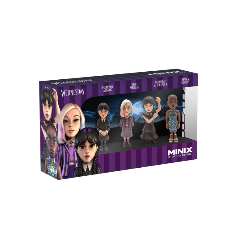 MINIX WEDNESDAY 4LU FIGUR 7CM-14781