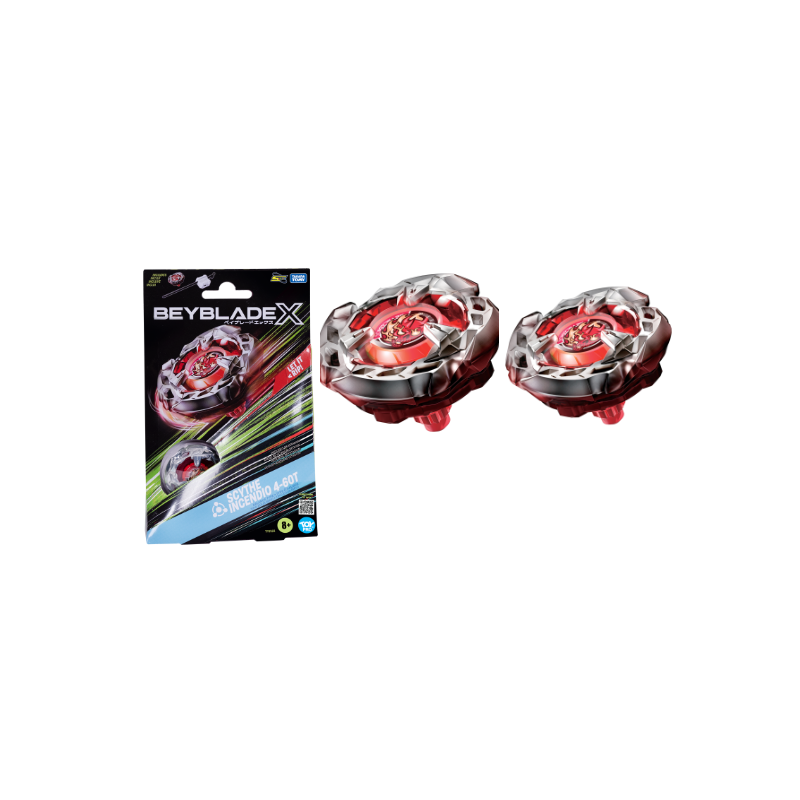 BEYBLADE 1LI SET SCYTHE INCENDIO 4-60T-TP9583