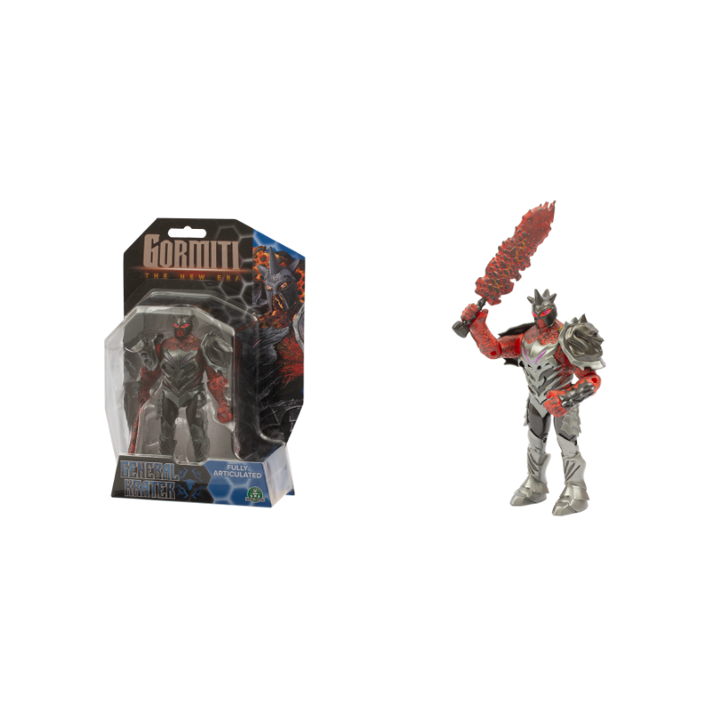 GORMITI 15CM FIGUR GENERAL KRATER