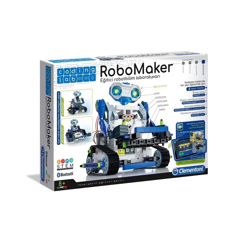 CLEMETONI EĞİTİCİ ROBOTBİLİM LABORATUVARI | Belinda Toys