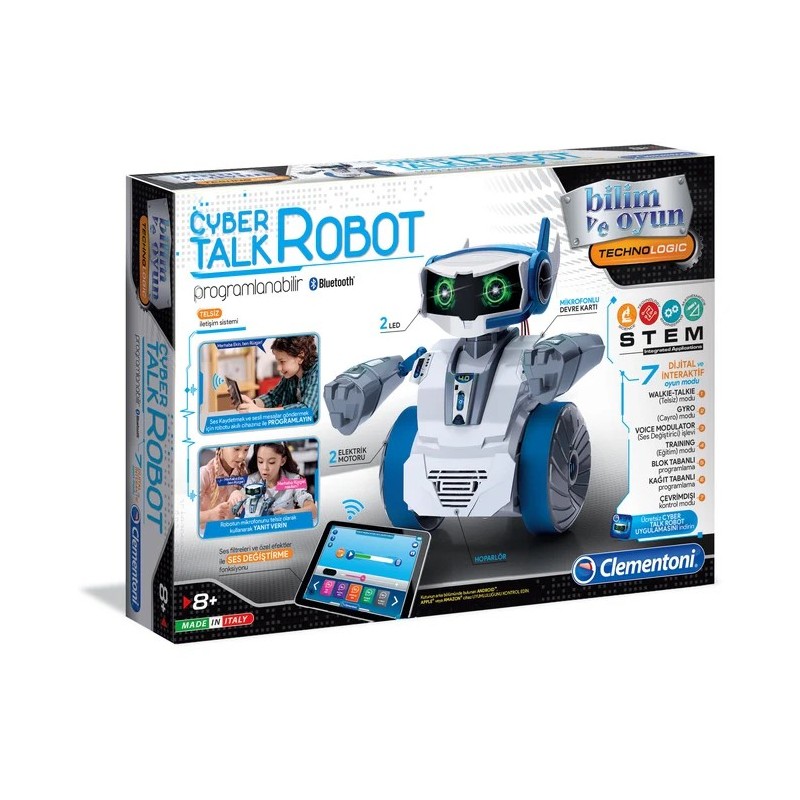 ROBOTİK LABORATUVARI CYBER TALK ROBOT | Belinda Toys