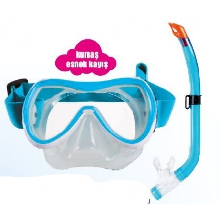 MASKE SNORKEL SILIKON SET