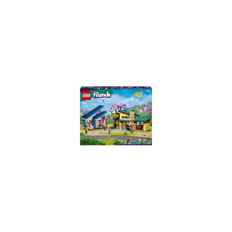 LEGO OLLY VE PAISLEY'NİN AİLE EVLERİ
