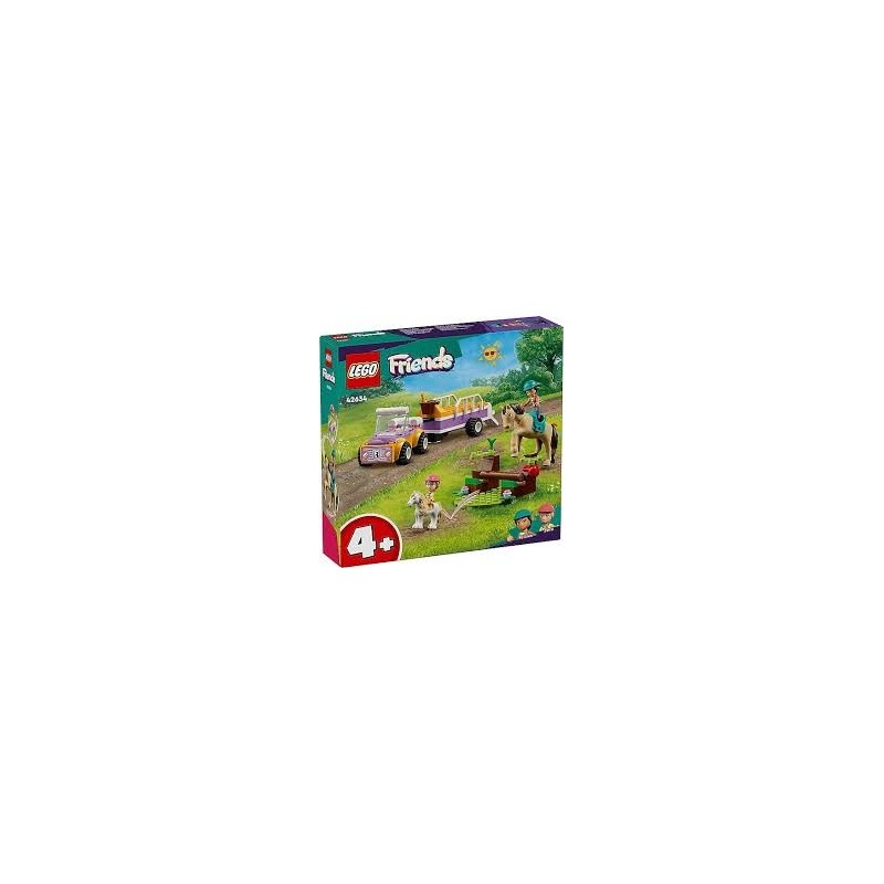 LEGO AT VE MİDİLLİ RÖMORKU | Belinda Toys