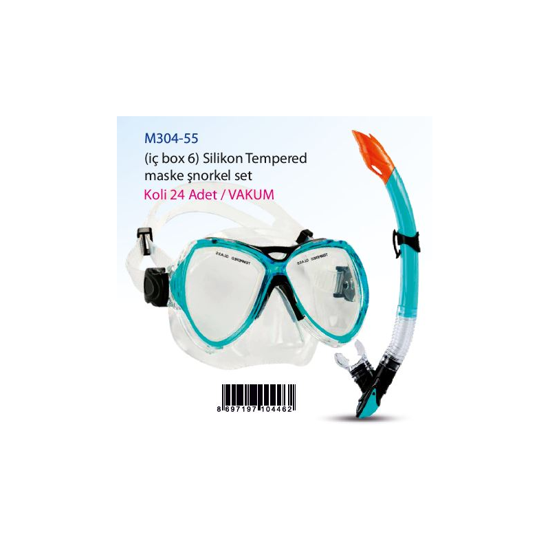 MASKE SNORKEL SILIKON SET | Belinda Toys