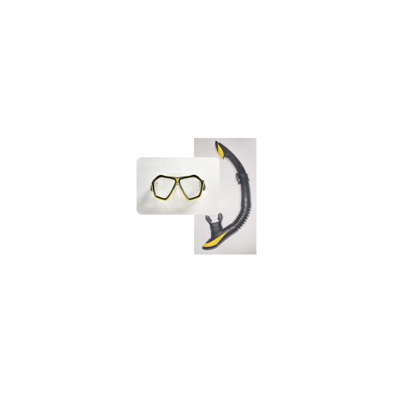 MASKE SNORKEL SILIKON SET