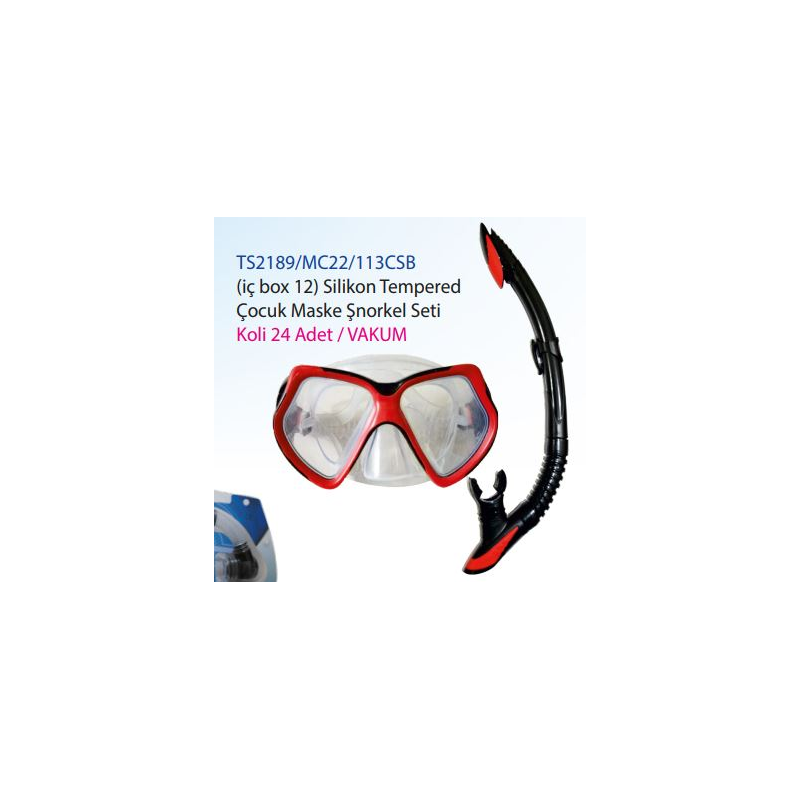 MASKE SNORKEL SILIKON TMP | Belinda Toys