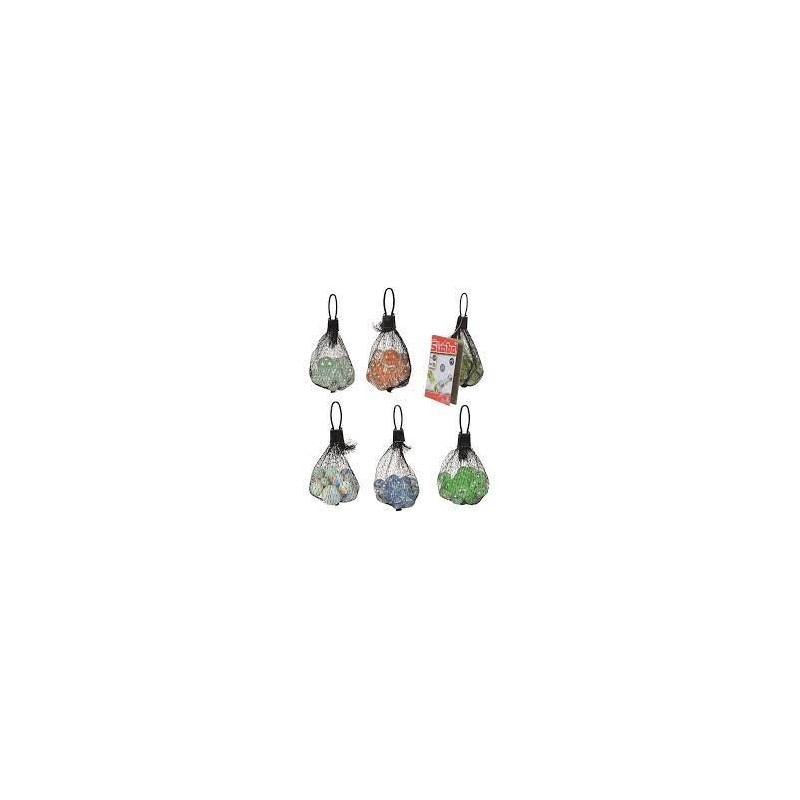 GLASS MARBLES İN NET 6 ASS.