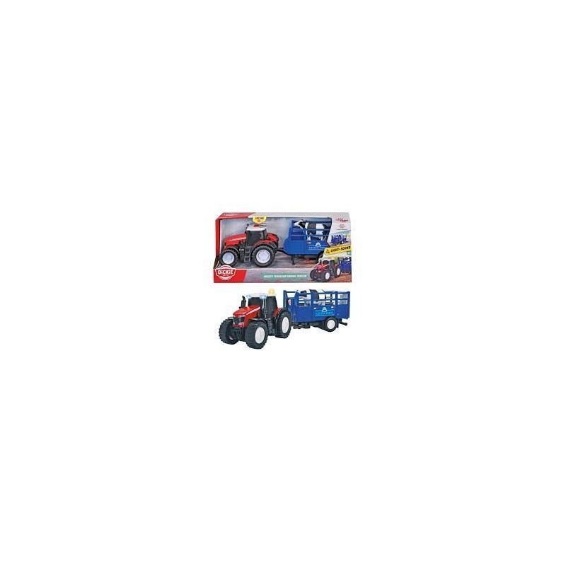 MASSEY FERGUSON ANİMAL TRAİLER | Belinda Toys