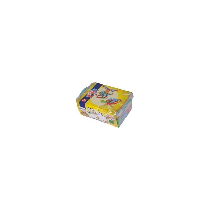 100 Parça MEGA - JOESY® Plastik Kapta | Belinda Toys