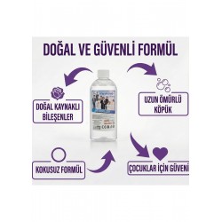 Köpük Sıvısı Solüsyonu (Likit) Köpük Tabancaları ve Diğer Tüm Oyuncaklar Için ( 500 ml )