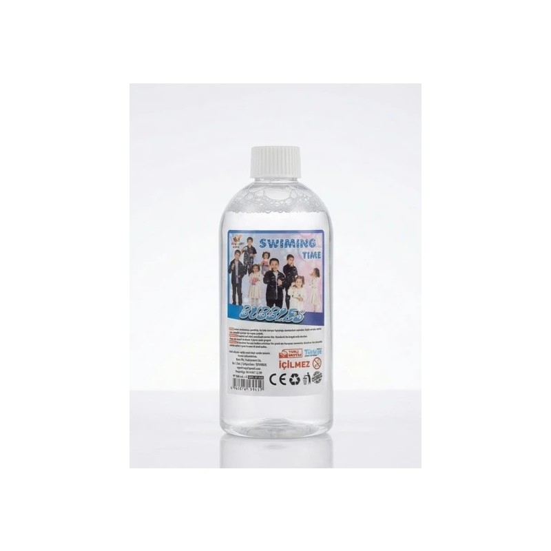 Köpük Sıvısı Solüsyonu (Likit) Köpük Tabancaları ve Diğer Tüm Oyuncaklar Için ( 500 ml )