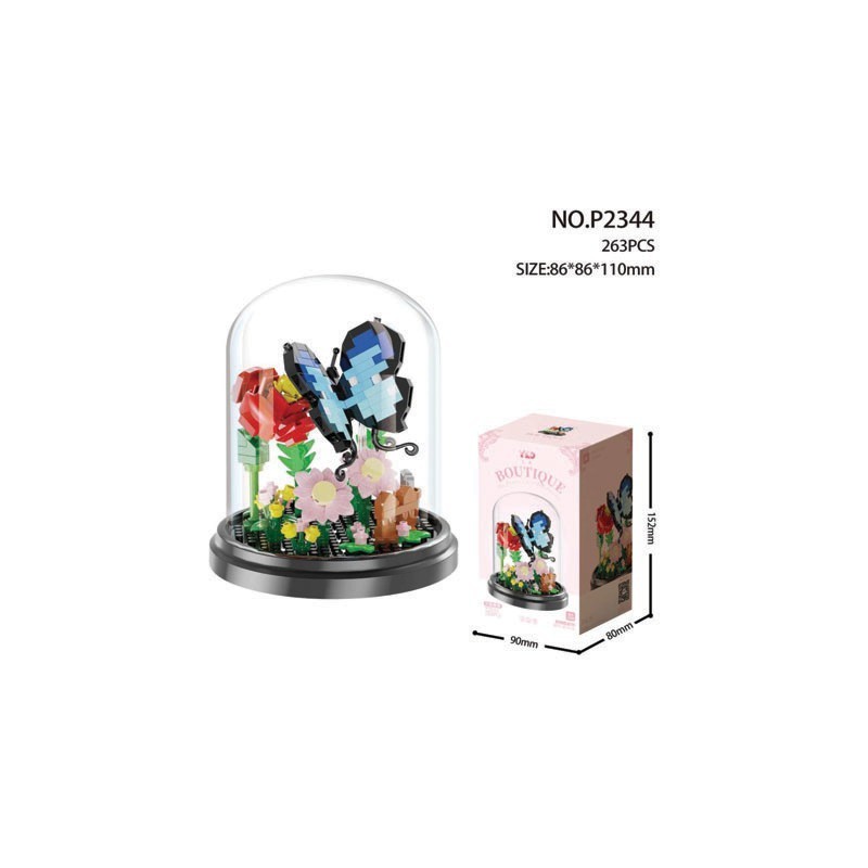 FANUSLU ÇİÇEK BRİCKS YAP-BOZ | Belinda Toys