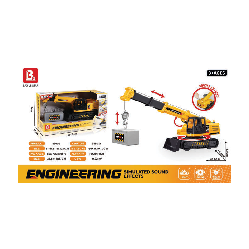 KONTEYNER VİNÇ MÜZİK & IŞIK