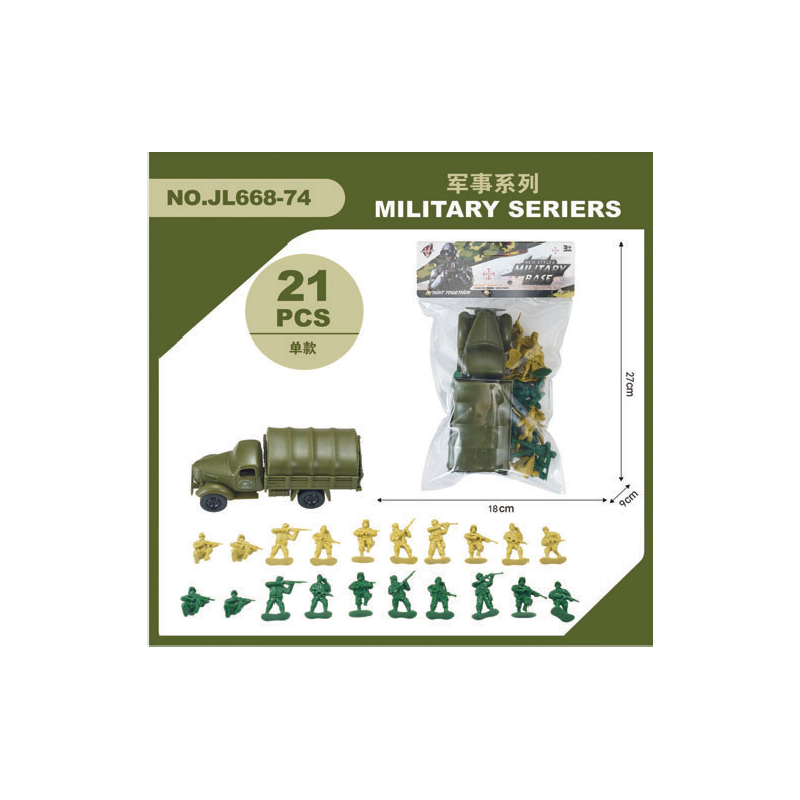 PVC ASKER SETİ 21 PARÇA