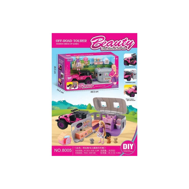 KARAVAN OYUN SETİ MÜZİK & IŞIK | Belinda Toys