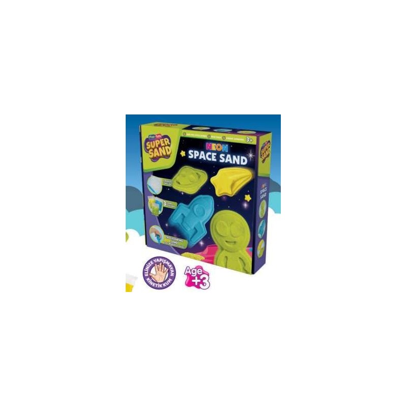 PLAYTOYS SUPERSAND NEON SPACE SAND