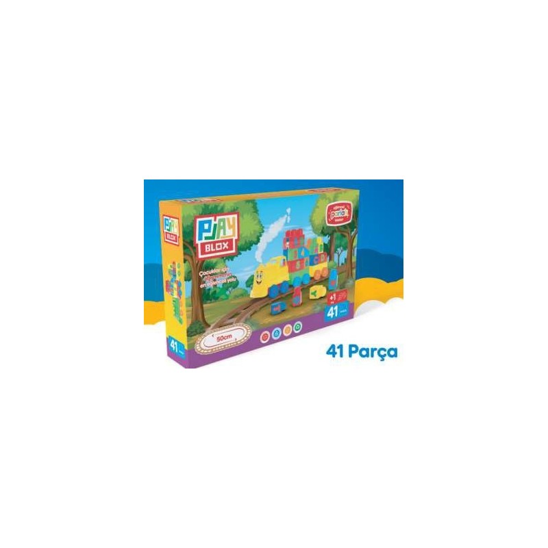 PLAYBOX TRAIN SET 41 PCS | Belinda Toys