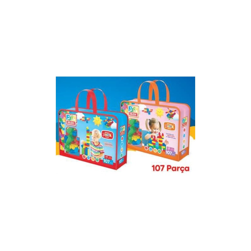 PLAYBLOX BLOCK SHINE 107 PCS BUCKET | Belinda Toys