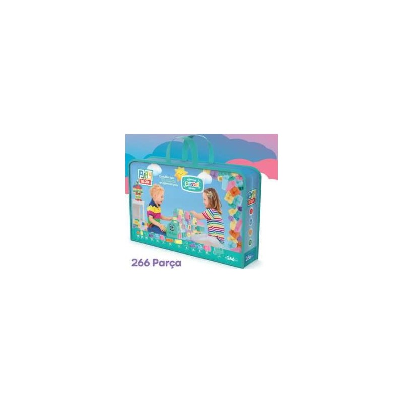PLAYBLOX BLOCK PASTEL 266 PCS BAG GIRLS & BOY | Belinda Toys