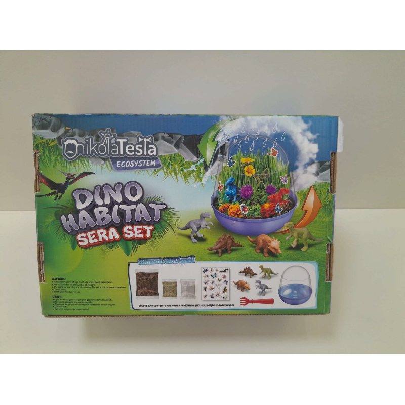 NIKOLA TESLA DINO HABİTAT SET