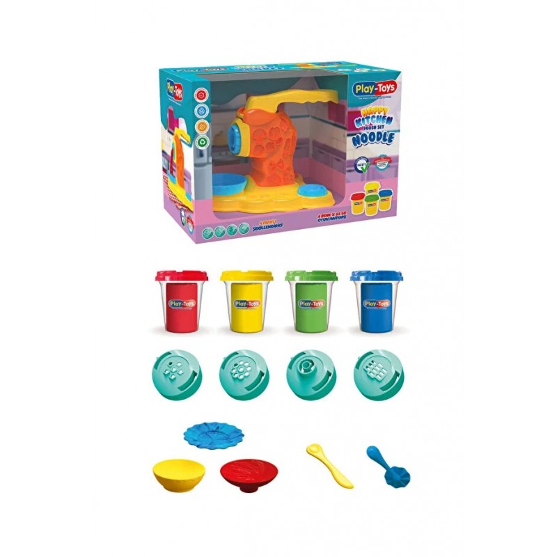PLAYTOYS HAPPY KITCHEN NOODLE DOUGH SET | Belinda Toys