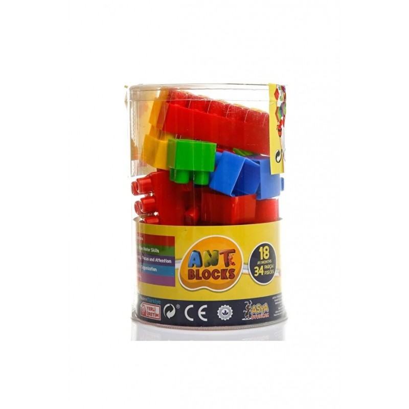 ANT BLOCKS AST.34 PRÇ. | Belinda Toys