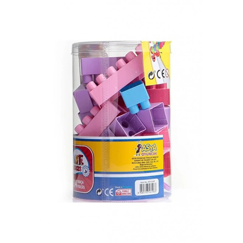 ANT BLOCKS PASTEL AST.34 PARÇA