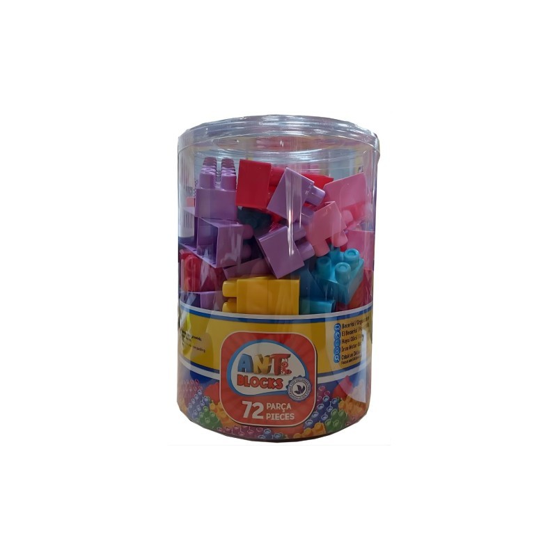 ANT BLOCKS PASTEL AST.72 PRÇ. | Belinda Toys