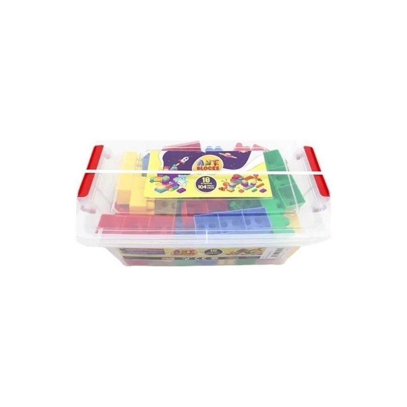 ANT BLOCKS 104 PARÇA BOX | Belinda Toys