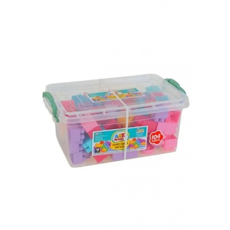 ANT BLOCKS PEMBE 104 PARÇA BOX | Belinda Toys