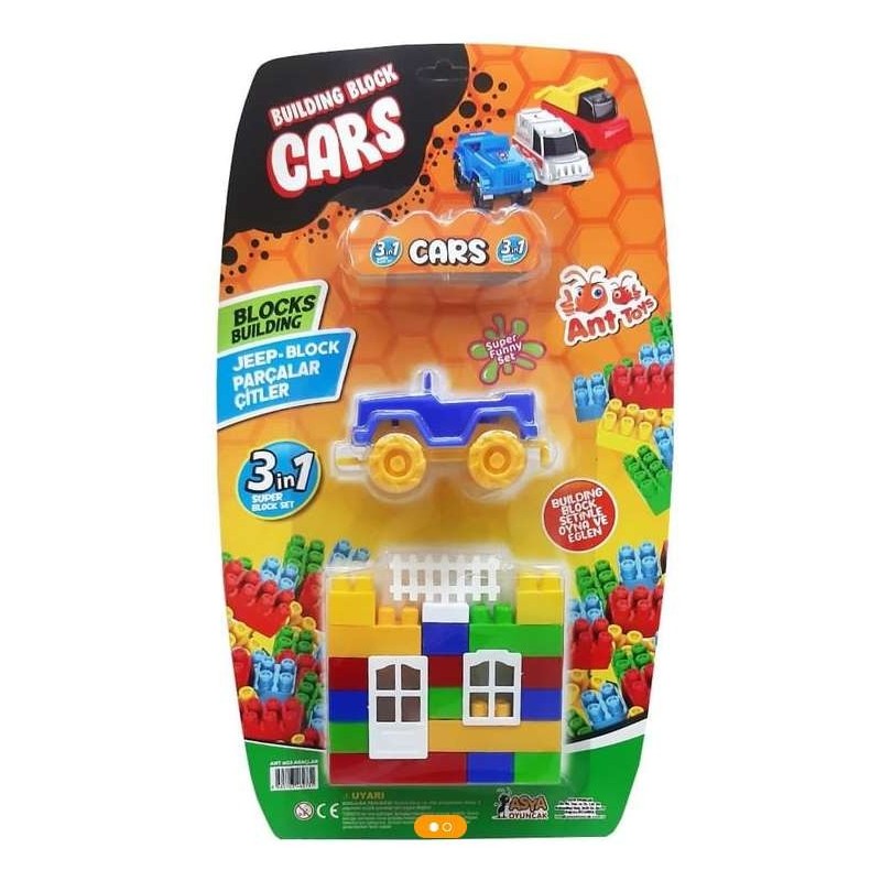 ARABA BLOK OYUN SETİ