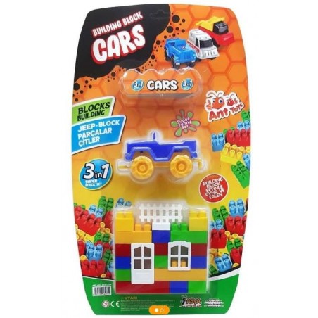 ARABA BLOK OYUN SETİ