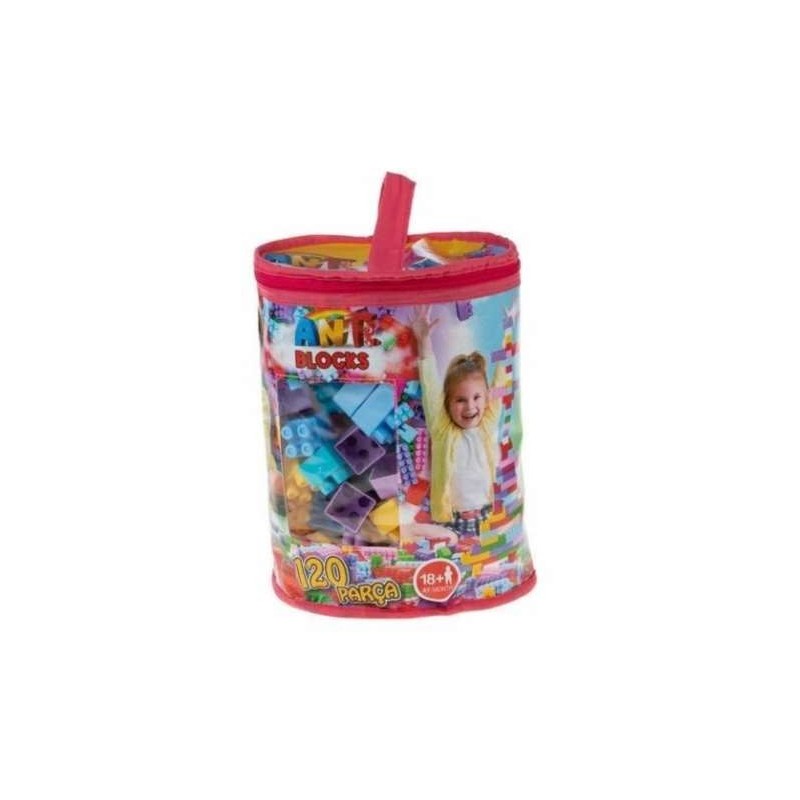 ANT 120 PRÇ.ÇANTALI BLOCKS PASTEL | Belinda Toys