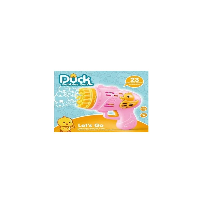 ÖRDEK PİLLİ KÖPÜK TABANCA (PEMBE)