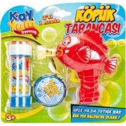 BALIK FİGÜRLÜ KÖPÜK TABANCA