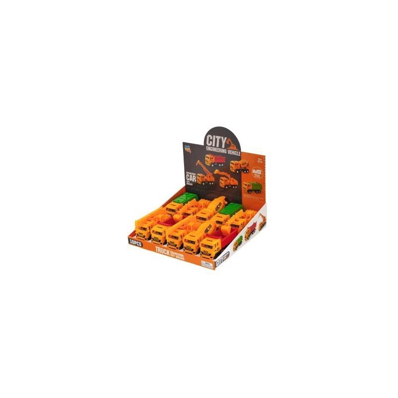 SÜRTMELİ İŞ MAKİNELERİ  5 ASORTİ | Belinda Toys