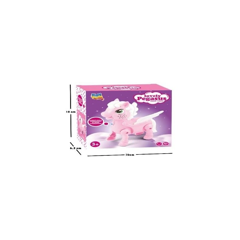 YÜRÜYEN PİLLİ AT (PEMBE) | Belinda Toys