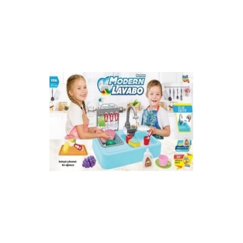 MODERN LAVABO (MAVİ)