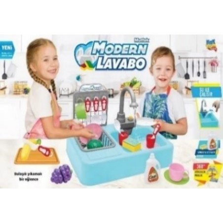 MODERN LAVABO (MAVİ)